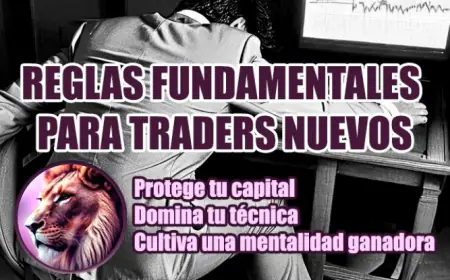 Reglas fundamentales para traders nuevos: Protege tu capital, domina tu técnica y cultiva una mentalidad ganadora