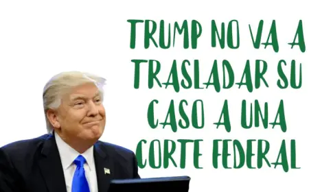Trump Decide No Mover el Caso Penal de Georgia a una Corte Federal