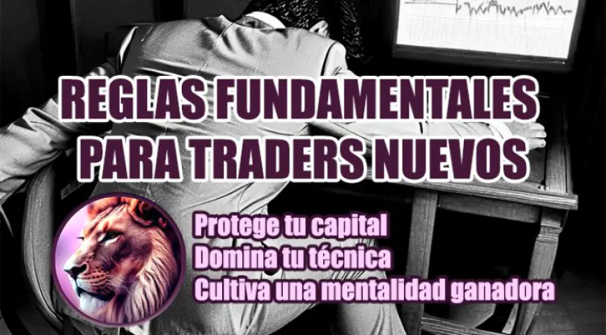 Reglas fundamentales para traders nuevos: Protege tu capital, domina tu técnica y cultiva una mentalidad ganadora
