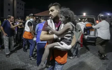 Operación militar intensiva de Israel en Gaza: Netanyahu anuncia desplazamiento forzado de civiles
