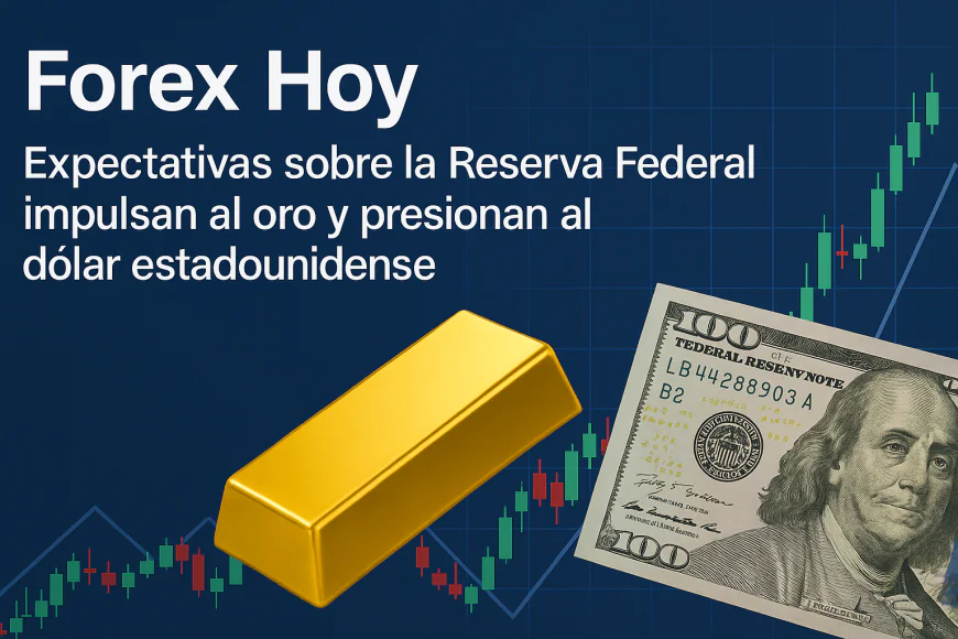 Forex Hoy: Expectativas sobre la Reserva Federal impulsan al oro y presionan al dólar estadounidense