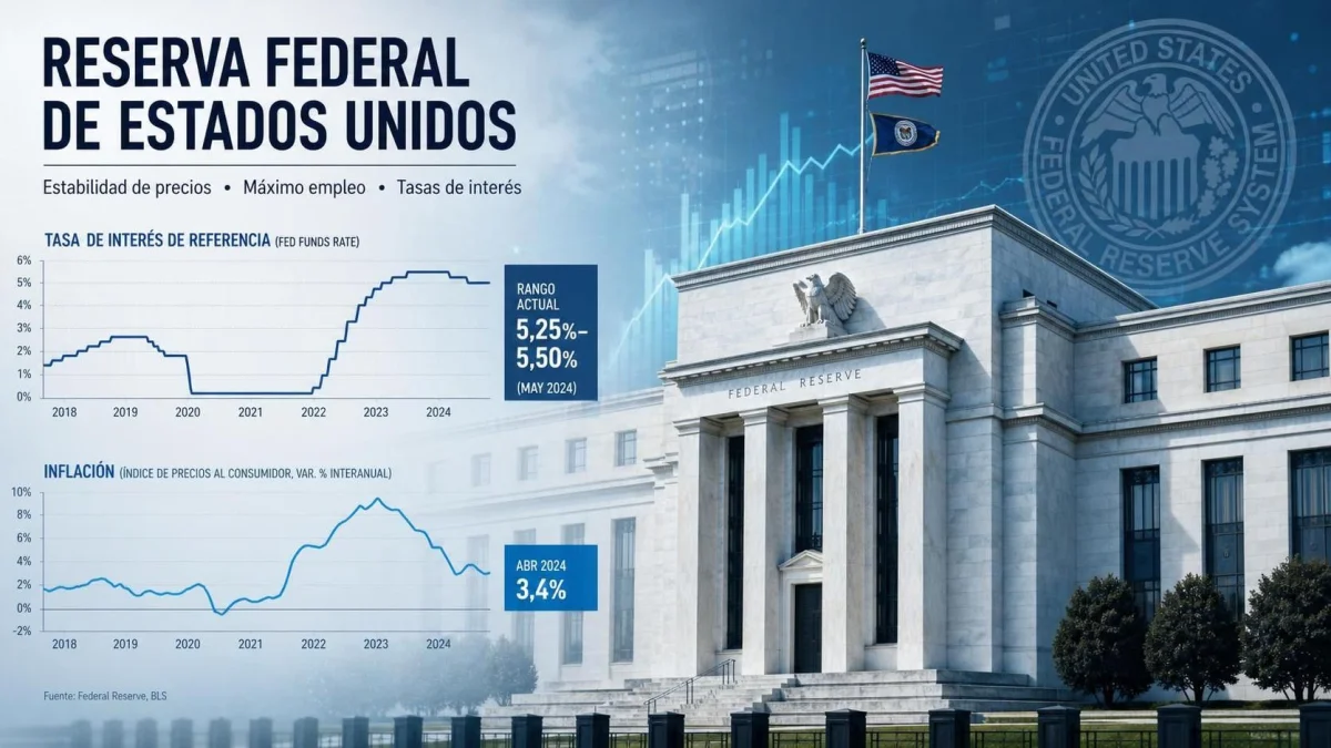 La Fed advierte que podrá subir las tasas: la política económica de EE.UU. en una encrucijada