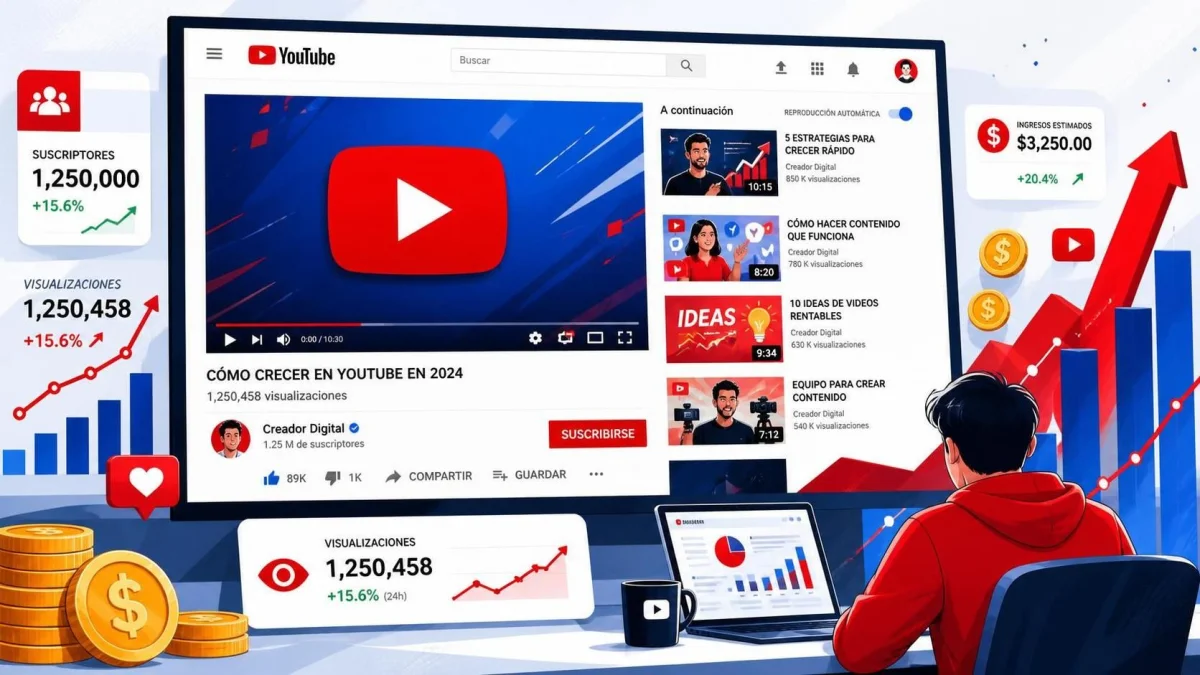 YouTube cambia su forma de contar visualizaciones desde el 24 de agosto