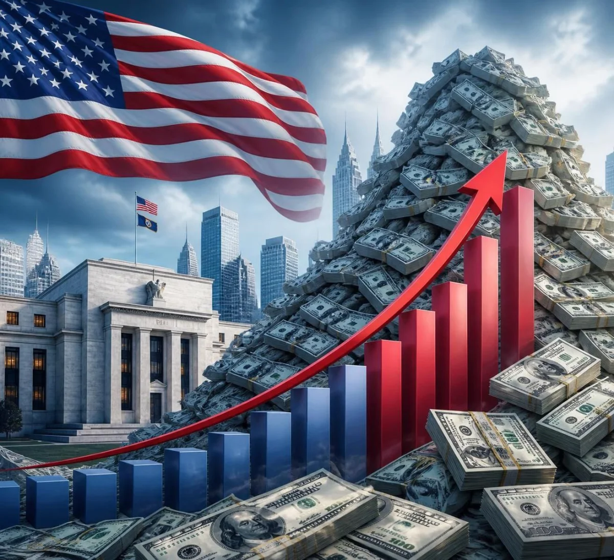 La deuda de Estados Unidos supera la barrera de los 40 billones de dólares