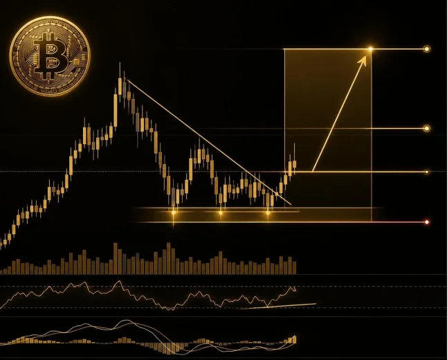 Análisis técnico premium BTC/USD: entrada, objetivo y stop loss